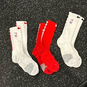 Set of 3 pairs of Authentic NBA socks